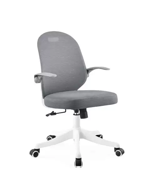 克洛絲電腦椅(灰色)(灰布)