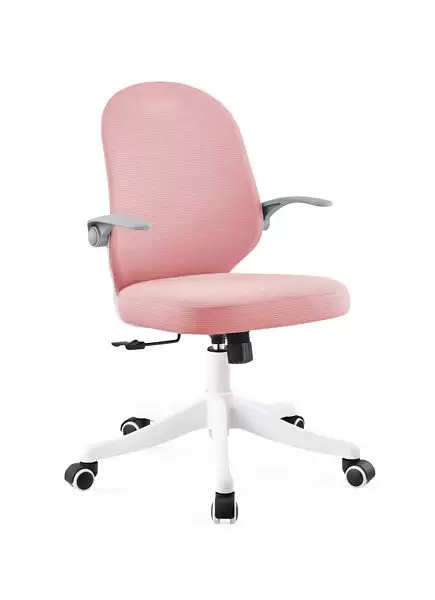 克洛絲電腦椅(灰色)(粉布)