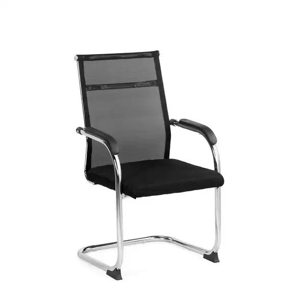 海斯洽談椅(黑色)(布)
