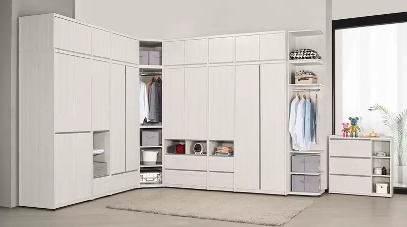 希斯洛L型被櫥式多組合式衣櫃