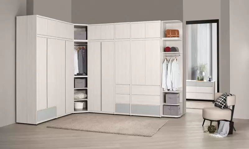喬倫斯L型被櫥式組合衣櫥