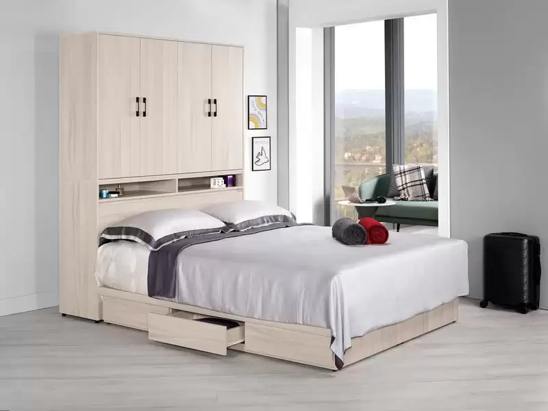 里斯特多功能雙人床