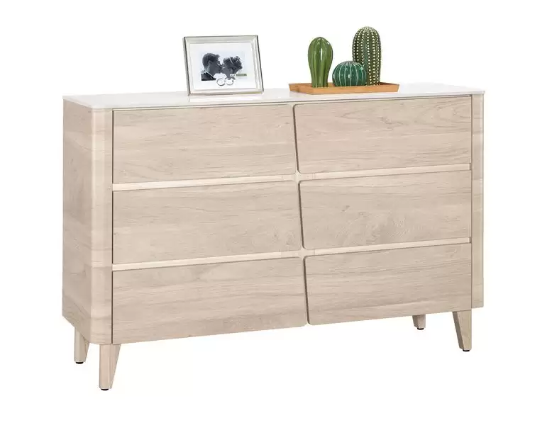 丹尼爾4尺岩板六斗櫃