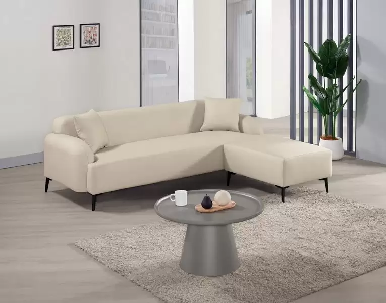 凱爾達L型貓抓皮沙發