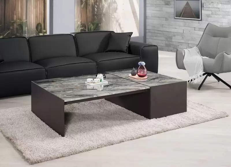 德格原石茶几組