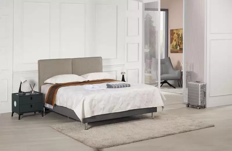 傑森雙人床片(皮)