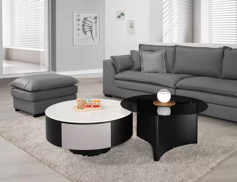 奧提斯岩板茶几組