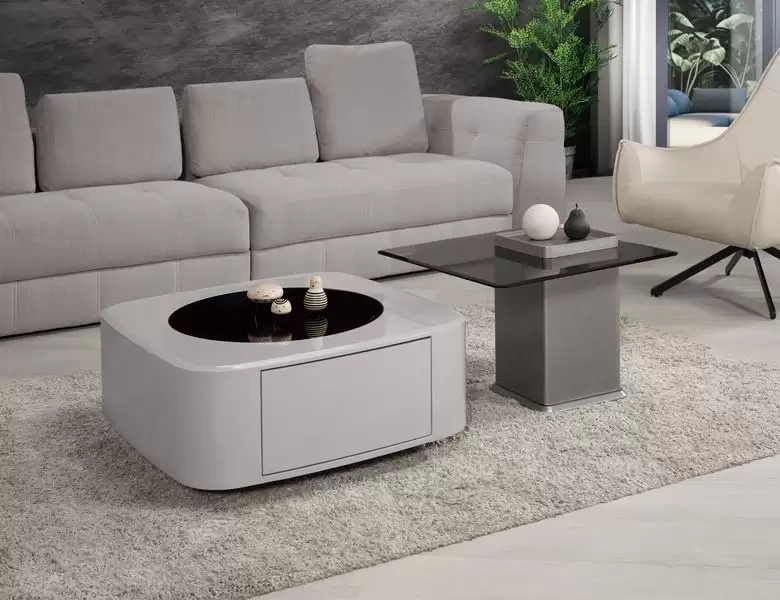 柏塞爾玻璃茶几組