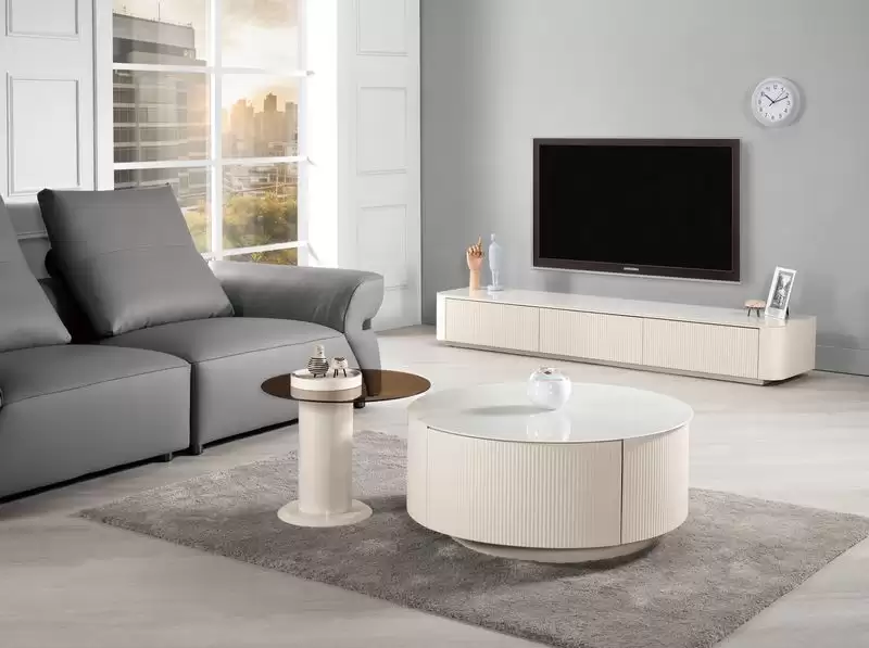 卡萊歐玻璃茶几組