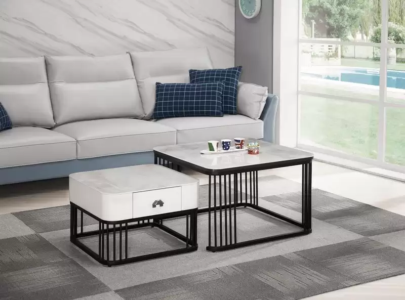 伸縮.收合 茶几+電視櫃