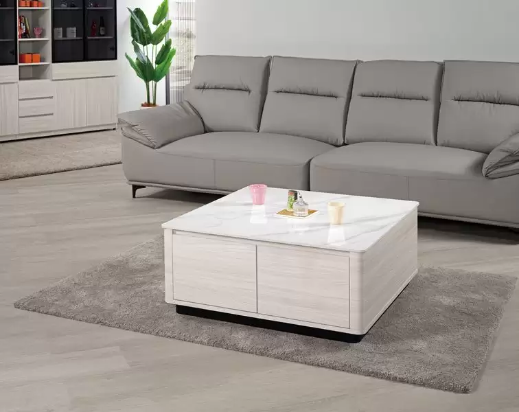 丹尼斯3尺岩板大方几