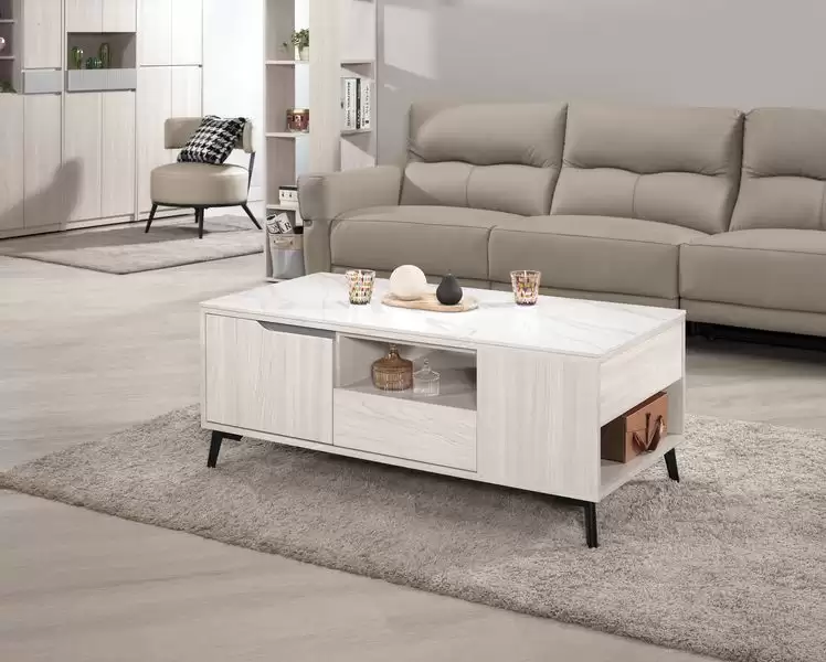 羅恩4尺岩板大茶几