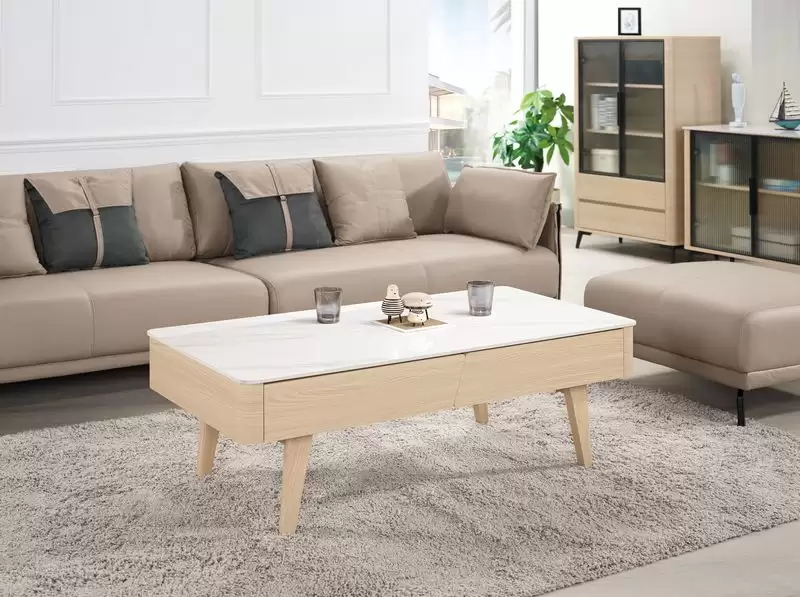 艾維斯3.3尺岩板大茶几