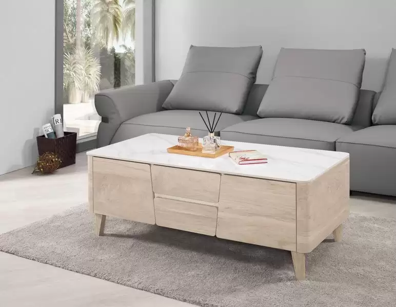 丹尼爾4尺岩板大茶几