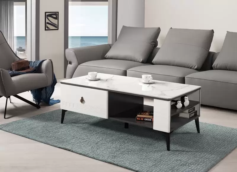 波妮特4尺岩板大茶几