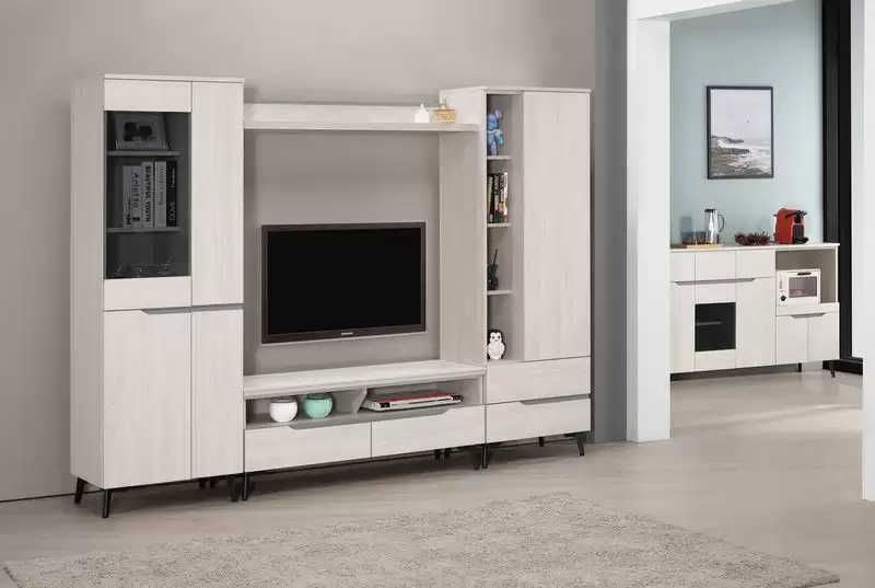 羅恩8尺組合電視櫃(全組)