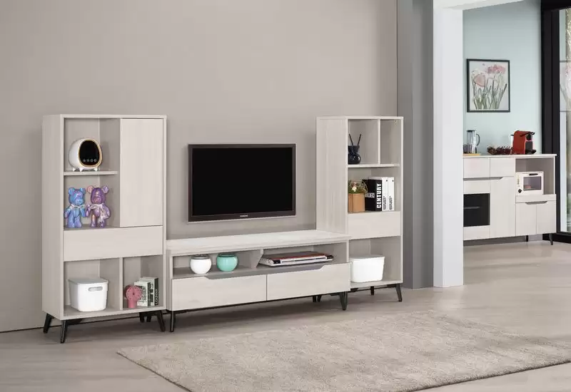 羅恩7.5尺組合電視櫃(全組)