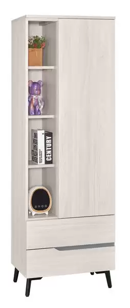 羅恩2尺半開放展示櫃