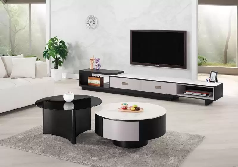 奧提斯7.2尺岩板伸縮長櫃