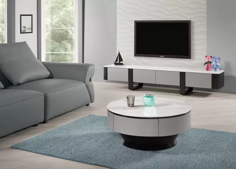 傑夫6.6尺岩板長櫃