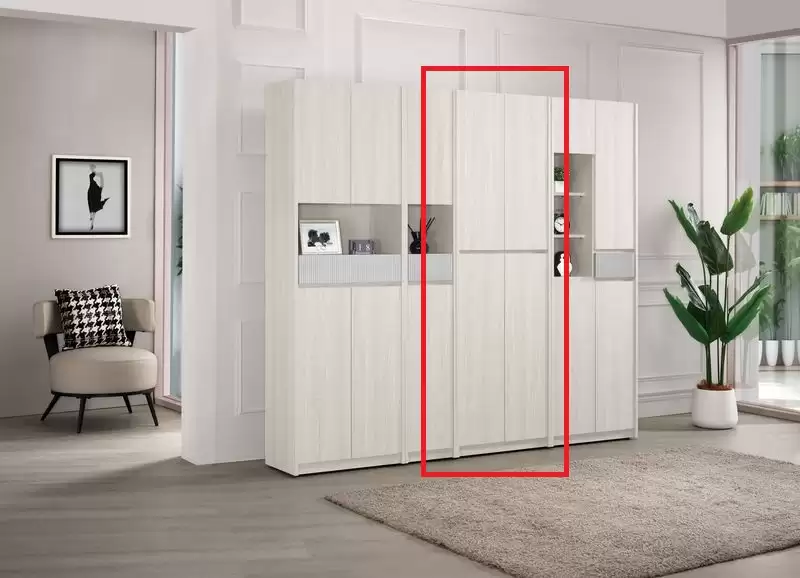 喬倫斯2尺玄關鞋櫃(四門)