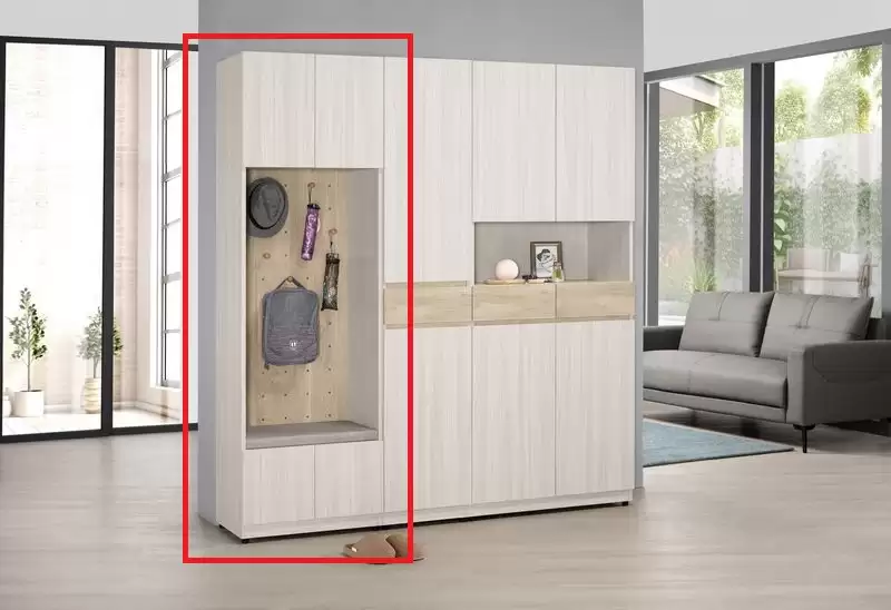 克萊格2尺玄關坐鞋櫃