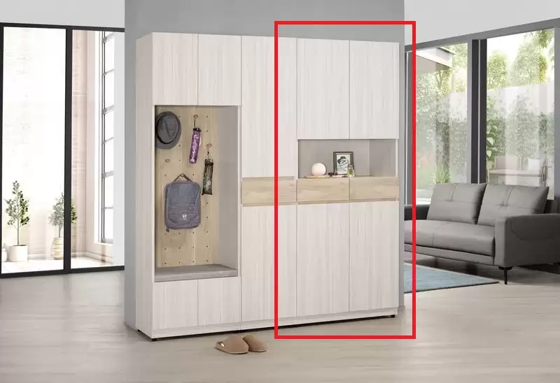 克萊格2.7尺玄關鞋櫃