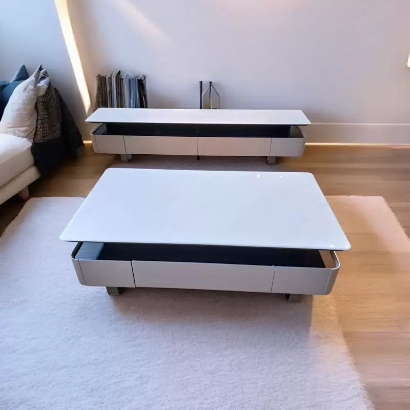 奧爾杜微晶石大茶几