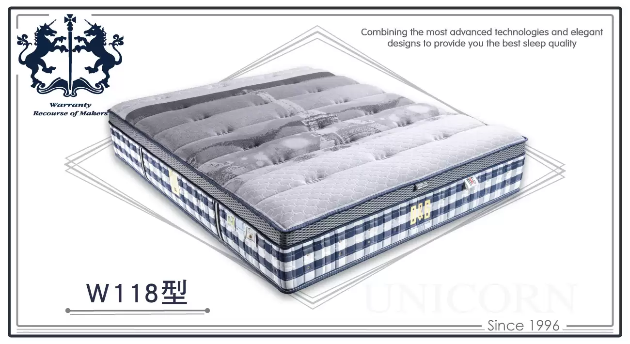 W118 銅離子中和靜電獨立筒床墊