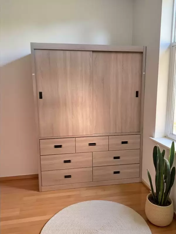 海力士5尺推門衣櫃