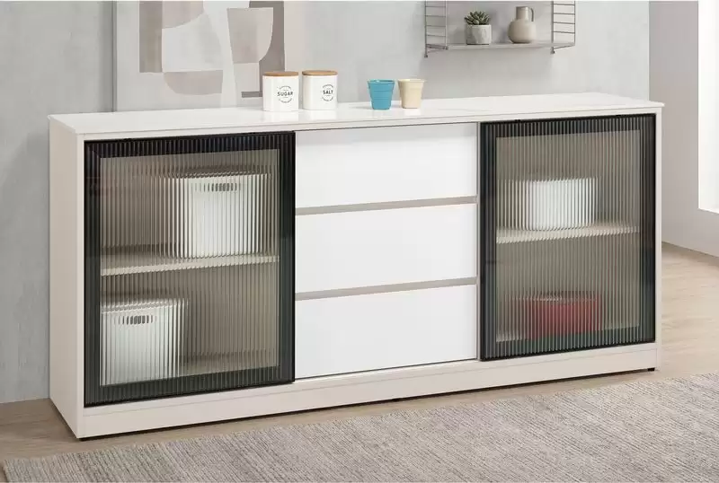 佩洛斯6尺岩板餐櫃