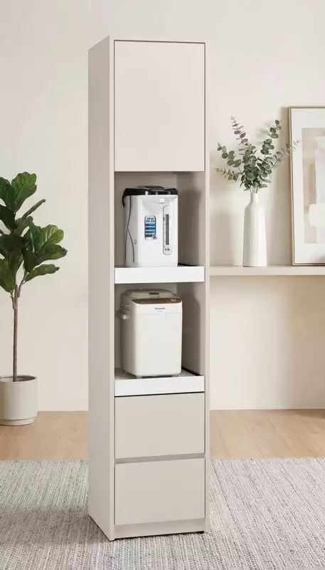 佩洛斯1.3尺二抽高餐櫃