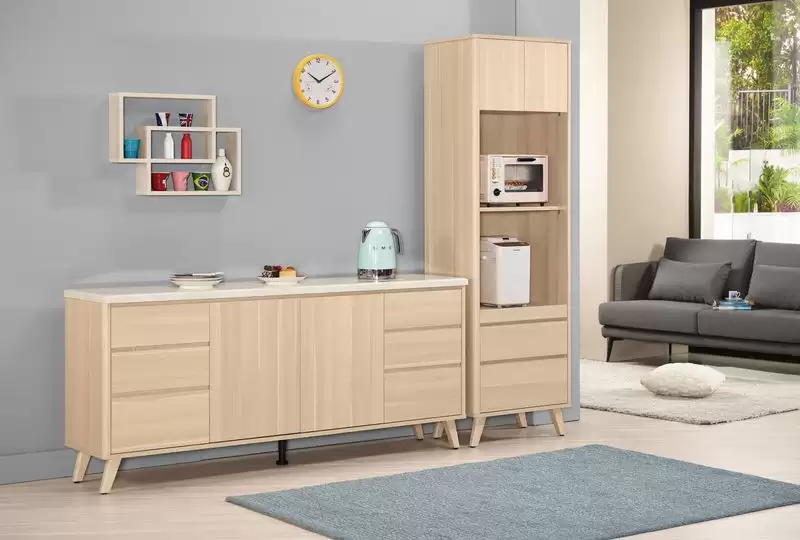 克萊爾6尺高餐櫃