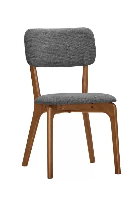 斯文嘉餐椅(布)(實木)