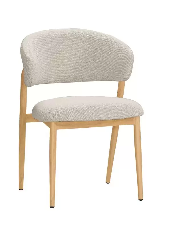 克蘿斯餐椅(布)(五金腳)