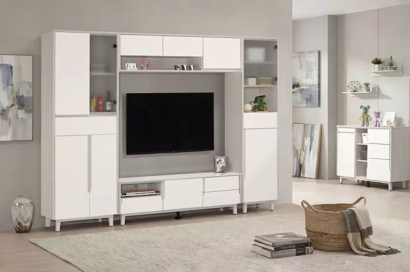 娜迪亞9尺電視櫃(全組)