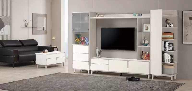 娜迪亞10尺電視櫃(全組)