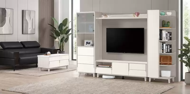 娜迪亞9尺電視櫃(全組)