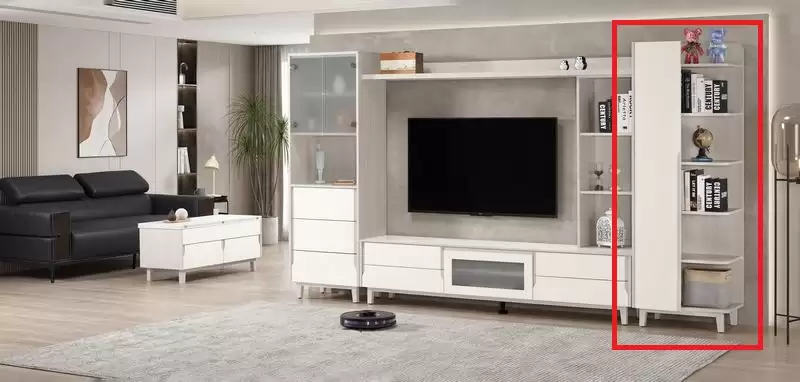 娜迪亞2尺開放展示櫃