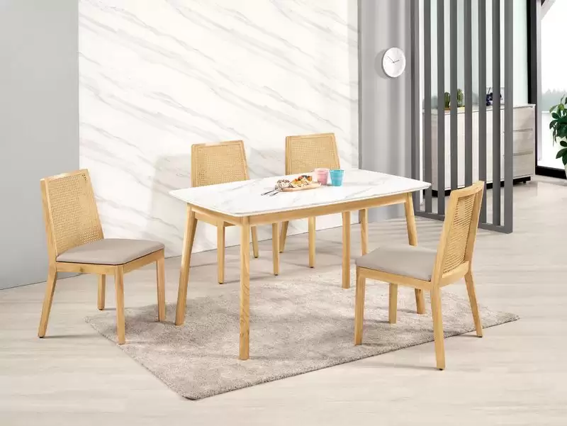 史蒂文4.3尺岩板餐桌