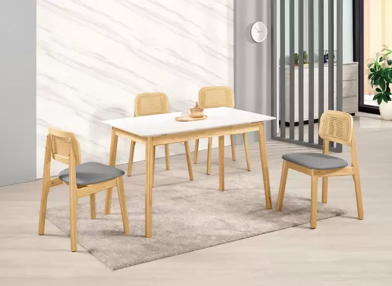 摩西4尺岩板餐桌(霧面)