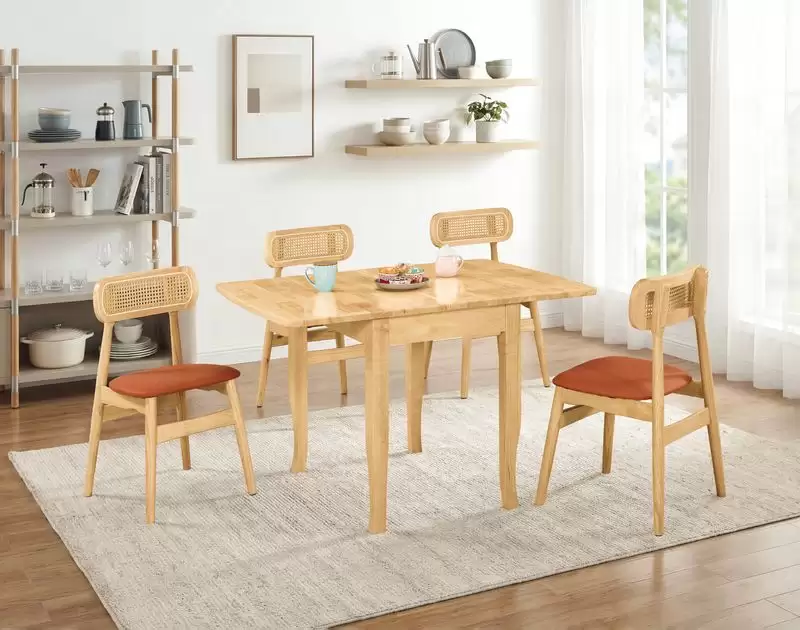 丹尼爾4尺伸縮拉合餐桌