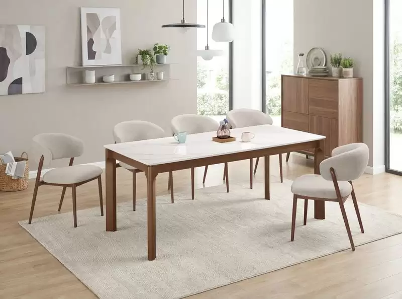 艾德嘉6尺岩板餐桌