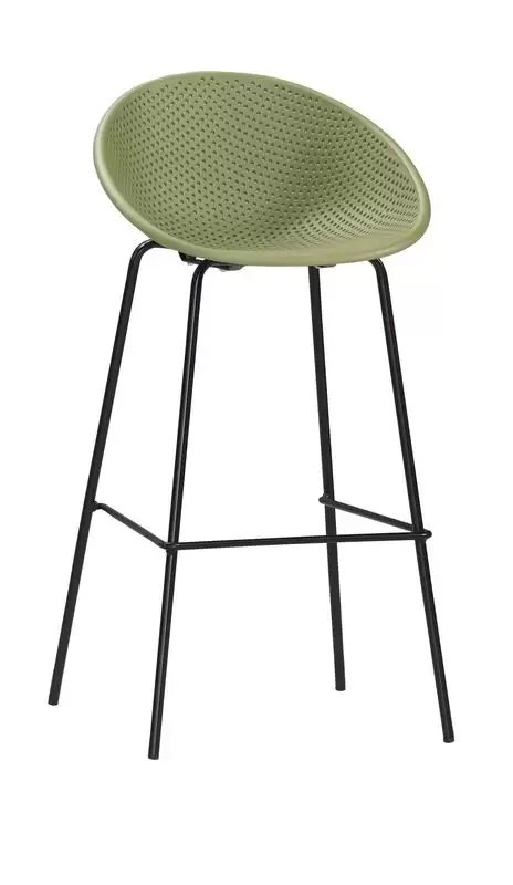 紐曼吧椅(高)(綠色)