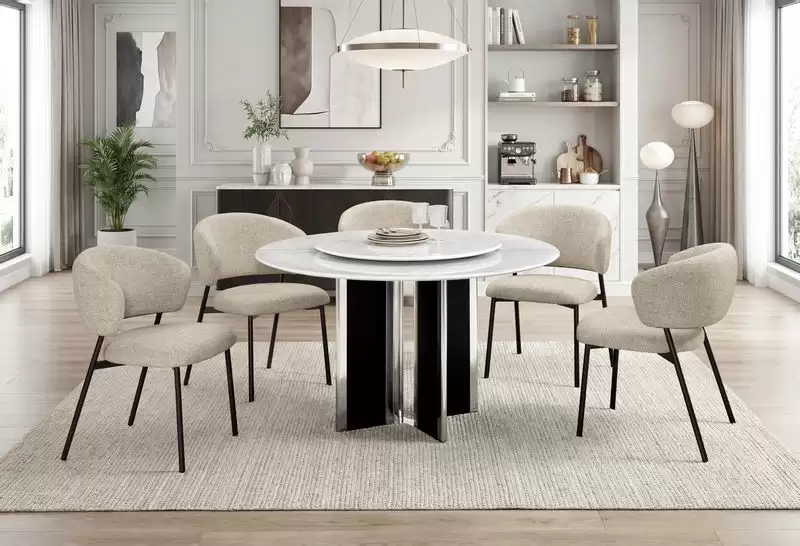 克洛特4.3尺圓桌(微晶石)