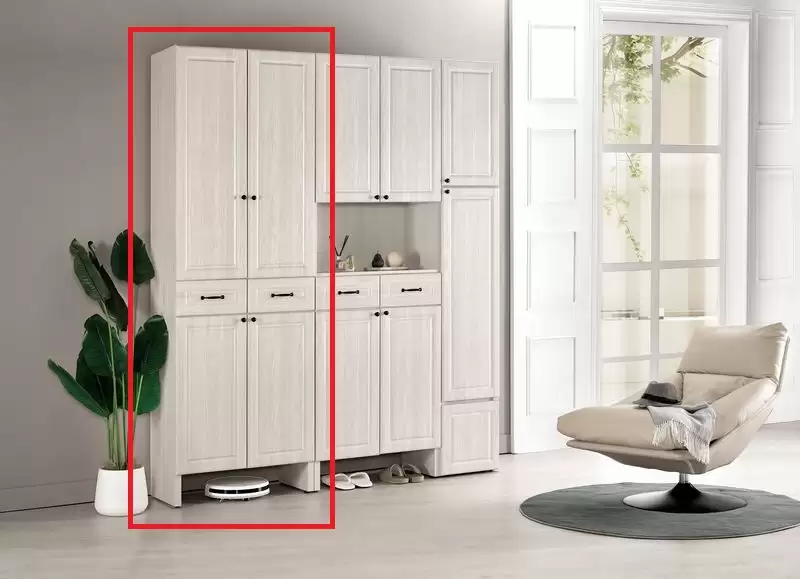 克里斯2.7尺二抽玄關鞋櫃