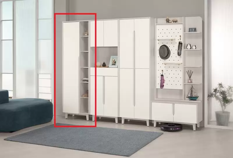 娜迪亞2尺玄關鞋櫃(單門)