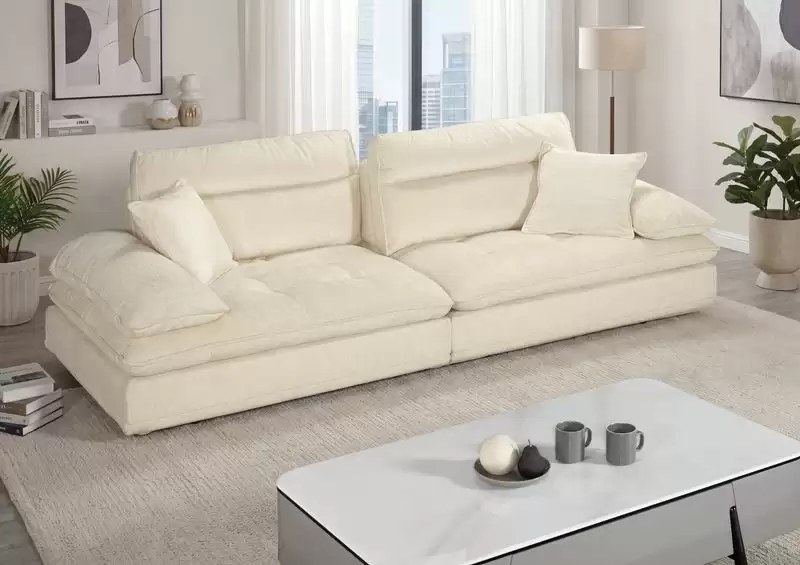 加斯頓布沙發(靠背可調整)