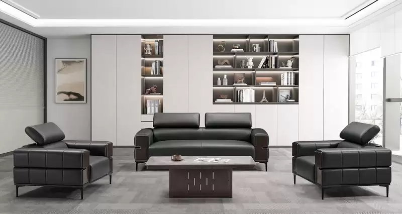 伊爾頓皮沙發組