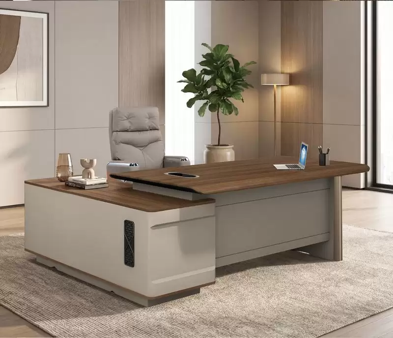 亞倫5.3尺L型辦公桌